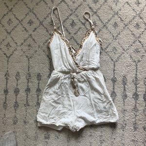American Eagle White Romper
